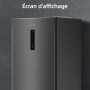 CHIQ Réfrigérateur Combiné avec 3 portes, Sans givre 282L,CID282NEIBE Double système inverter,Flux d'air multiples, Électronique