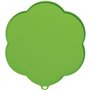 Tapis de protection pour fontaine ou gamelle - Catit - Silicone antidérapant - Forme de fleur - Vert