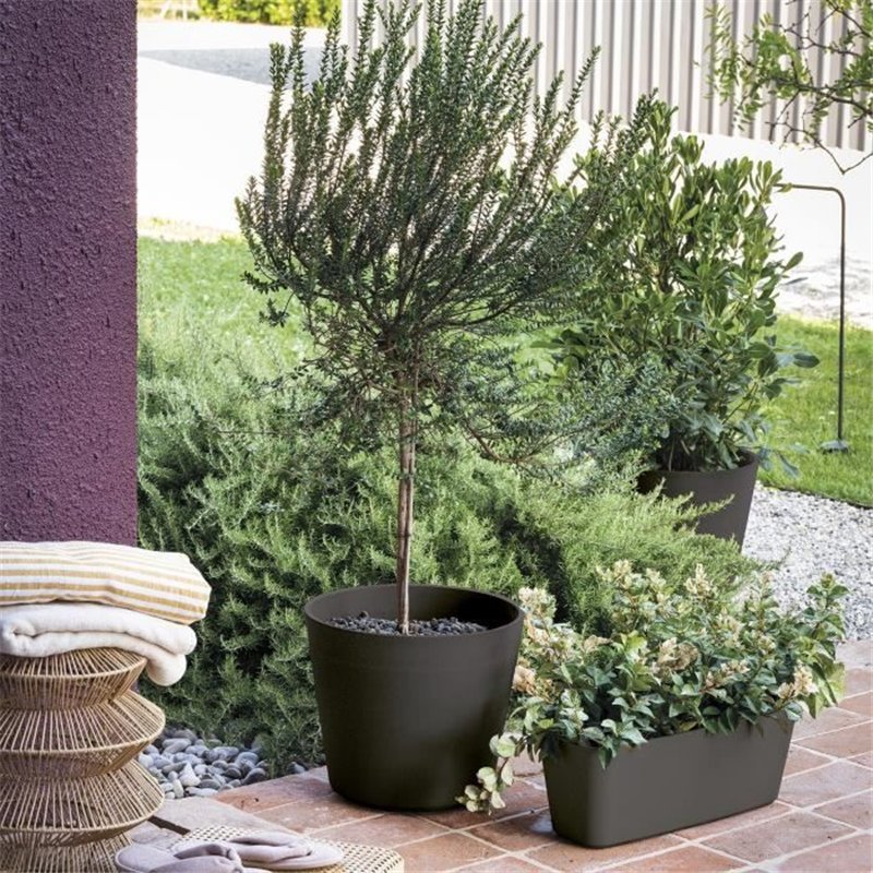 Image secondaire de Jardiniere - DEROMA - Origin - 12 L - Grigio