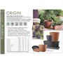 Jardiniere- DEROMA - Origin - 18 L - Gris