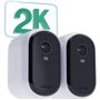Caméra de surveillance - ARLO - ESSENTIAL2 XL 2K - Vision nocturne infrarouge - Sans fil - 4 en 1