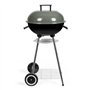 Barbecue a charbon - LIVOO - DOC172K - ø41 cm - Grille en acier chromé - Hauteur 69