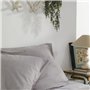 Housse de couette - TODAY - CHARME - Chambray - Gris clair Constance - 240 x 220 cm