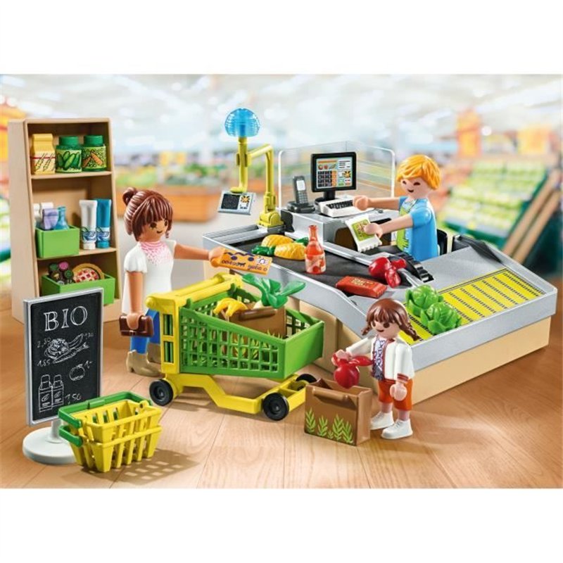 Image secondaire de PLAYMOBIL - 71648 - Caisse supermarché
