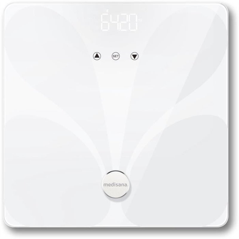 Pese-personne - Medisana - BS 412-99658 - Electronique connectée - Impédancemetre - Masse musculaire et masse osseuse - 180 kg m