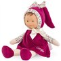 Doudou - COROLLE - Miss Rose Grenadine - 25 cm - senteur vanille - des la naissance