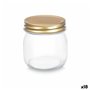 Bocal Vivalto CWDH05-18PK Transparent Doré 180 ml (18 Unités)
