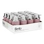 Distributeur de Savon Berilo 3236-4 Rose Plastique 420 ml 7 x 14,5 x 8,5 cm (16 Unités)