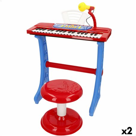 Clavier 37 Touches Bontempi 43 x 56 x 23 cm (2 Unités)