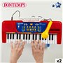 Clavier 37 Touches Bontempi 43 x 56 x 23 cm (2 Unités)
