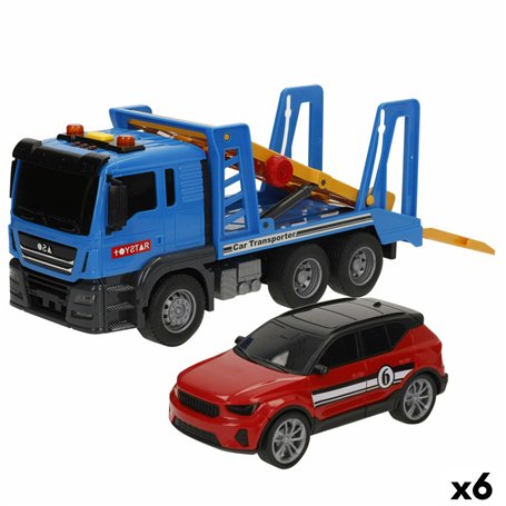 Camion Autotransporteur Speed & Go 26 x 13 x 9 cm (6 Unités)