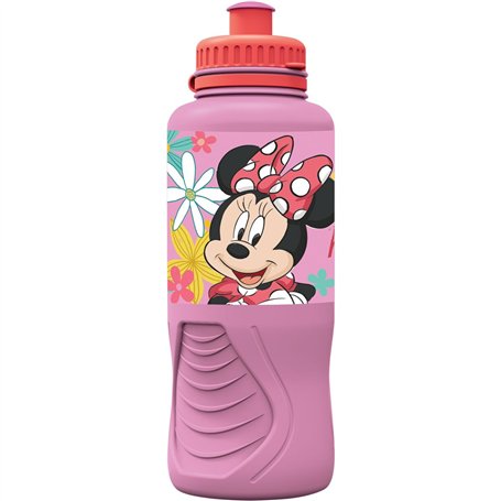 Bidon Minnie Mouse CZ11353 430 ml Rose Plastique