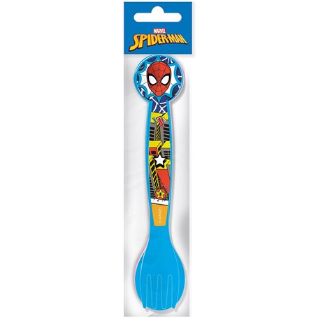 Set de couverts Spider-Man CZ11402 Multicouleur Plastique 2 Pièces