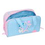 Nécessaire de Voyage BlackFit8 Smile Rose Bleu clair 31 x 14 x 19 cm