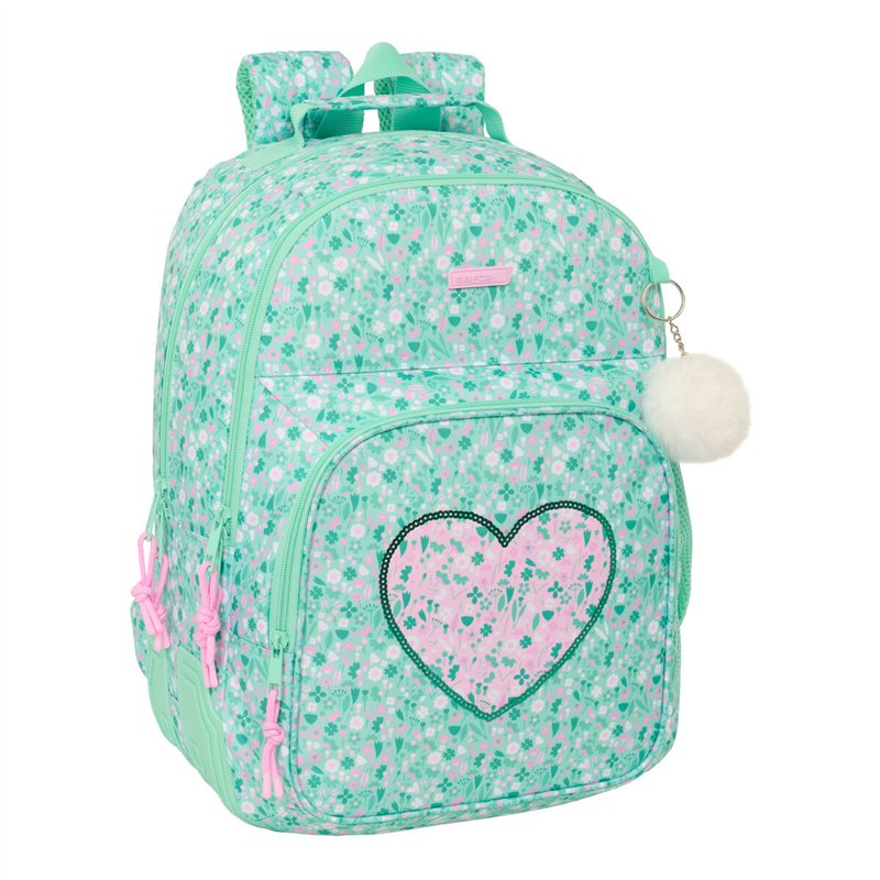 Cartable Safta Cuore Menthe 32 x 42 x 15 cm