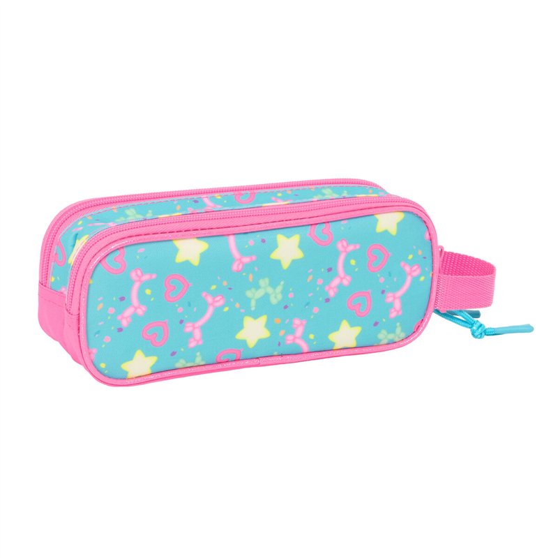 Image secondaire de Trousse Fourre-Tout Double Gabby's Dollhouse Confetti Rose Turquoise 21 x 8 x 6 cm