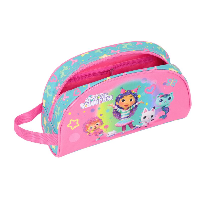 Image secondaire de Nécessaire de Voyage Gabby's Dollhouse Confetti Rose Turquoise 26 x 16 x 9 cm