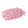 Trousse Fourre-Tout Double Snoopy Rose 21 x 8 x 6 cm 3D
