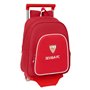 Cartable à roulettes Sevilla Fútbol Club Rouge 28 x 34 x 10 cm