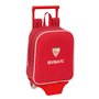 Cartable à roulettes Sevilla Fútbol Club Rouge 22 x 27 x 10 cm
