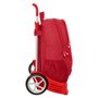 Cartable à roulettes Sevilla Fútbol Club Rouge 32 x 43 x 14 cm
