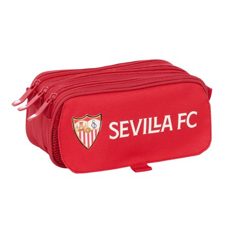 Trousse Fourre-Tout Triple Sevilla Fútbol Club Rouge 21