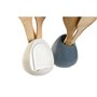 Pot pour ustensiles de cuisine DKD Home Decor Dolomite 12 x 12 x 13 cm 6 x 1 x 30 cm (2 Unités)