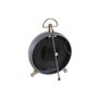 Horloge de table DKD Home Decor Noir Gris Doré Traditionnel (2 Unités)