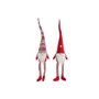 Décorations de Noël DKD Home Decor Blanc Rouge Gnome 10 x 7 x 57 cm (2 Unités)