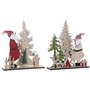 Décorations de Noël DKD Home Decor Multicouleur 18 x 5 x 20 cm (2 Unités)