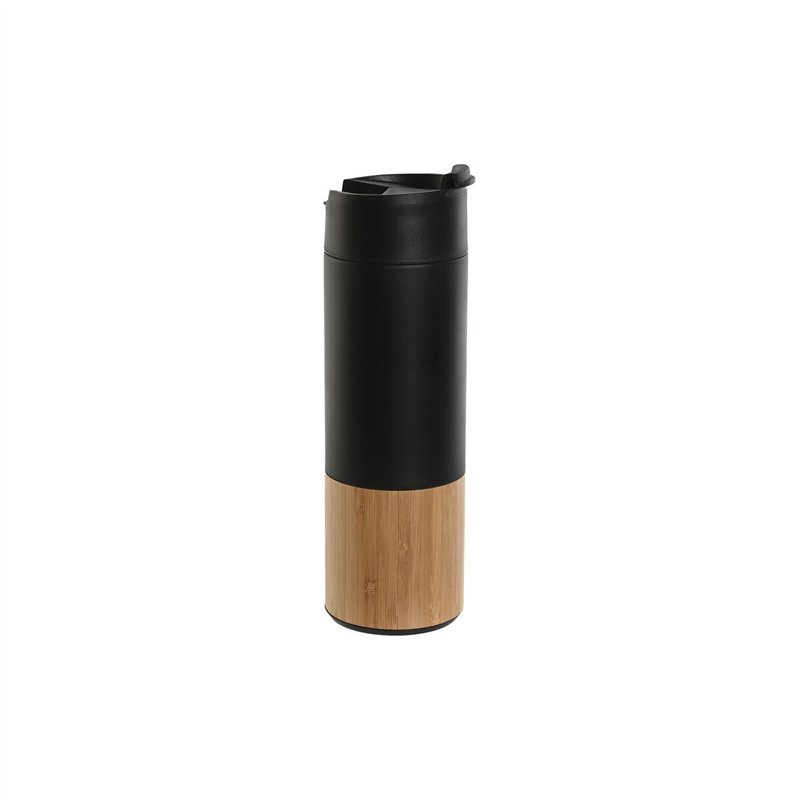 Thermos Home ESPRIT Noir Naturel 400 ml