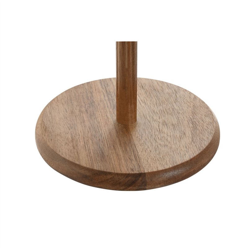 Image secondaire de Dérouleur de papier de cuisine Home ESPRIT Naturel Acacia 16,8 x 16,8 x 35,6 cm