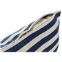 Coussin Home ESPRIT Blanc Blue marine 45 x 10 x 45 cm (2 Unités)