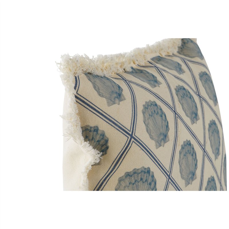 Image secondaire de Coussin Home ESPRIT Bleu Beige 45 x 10 x 45 cm (2 Unités)