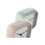 Horloge de table Home ESPRIT Rose Menthe (2 Unités)