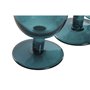 Set de Verres Home ESPRIT Turquoise Verre 300 ml (6 Unités)