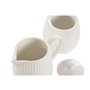 Laitière et sucrier Home ESPRIT Blanc Porcelaine 250 ml 12 x 7,6 x 9 cm 2 Pièces