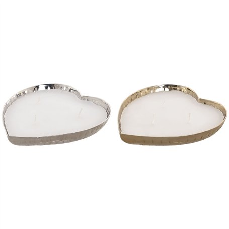 Bougie Parfumée Home ESPRIT Moderne Coeur 320 g (2 Unités)