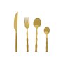 Couverts Home ESPRIT Doré Acier inoxydable 15 x 7 x 24 cm 16 Pièces
