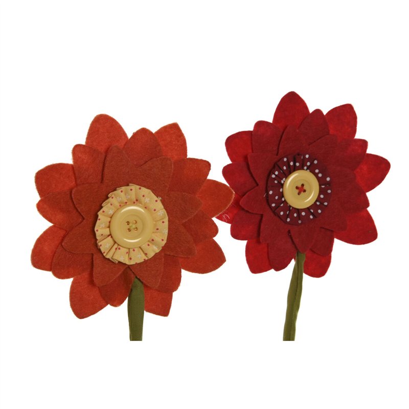 Image secondaire de Support de porte Home ESPRIT Polyester Jute 14 x 14 x 33 cm (2 Unités)