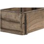 Bougeoir Home ESPRIT Naturel Fer Teck 60 x 15 x 14 cm