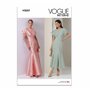 Vogue Paper Pattern V2027R5 Robe pour femme en deux longueurs R5 (42-44-46-46-48-50)