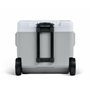 IGLOO IE42 AC/DC Glacière électrique avec poignée télescopique et roulettes pour voiture et prise de courant, mini-réfrigérateur
