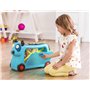 B. Toys - Woofer on The Gogo - Valise à roulettes - Bagage pour Enfants - Espace de Rangement pour Les Voyages - 2 Ans +