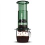 AeroPress Cafetière Clear Verte – Méthode 3 en 1 combinant cafetière à piston et espresso-style – Café corsé sans amertume – Pet