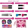 Playkidz My First Princesse Lavable Véritable Ensemble de Maquillage, avec Design Floral Cosmétique Sac