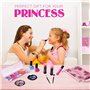 Playkidz My First Princesse Lavable Véritable Ensemble de Maquillage, avec Design Floral Cosmétique Sac