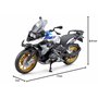 Maisto BMW R1250GS 1:12 Modèle réduit de moto Blanc/Bleu