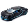BBURAGO MAISTO - Bugatti Chiron Edition Record 402 km/h - Modèle M31514BK - Moulé sous Pression 1/24 - Couleur Spéciale