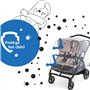 Reer - Protection Pluie Poussette Double Place